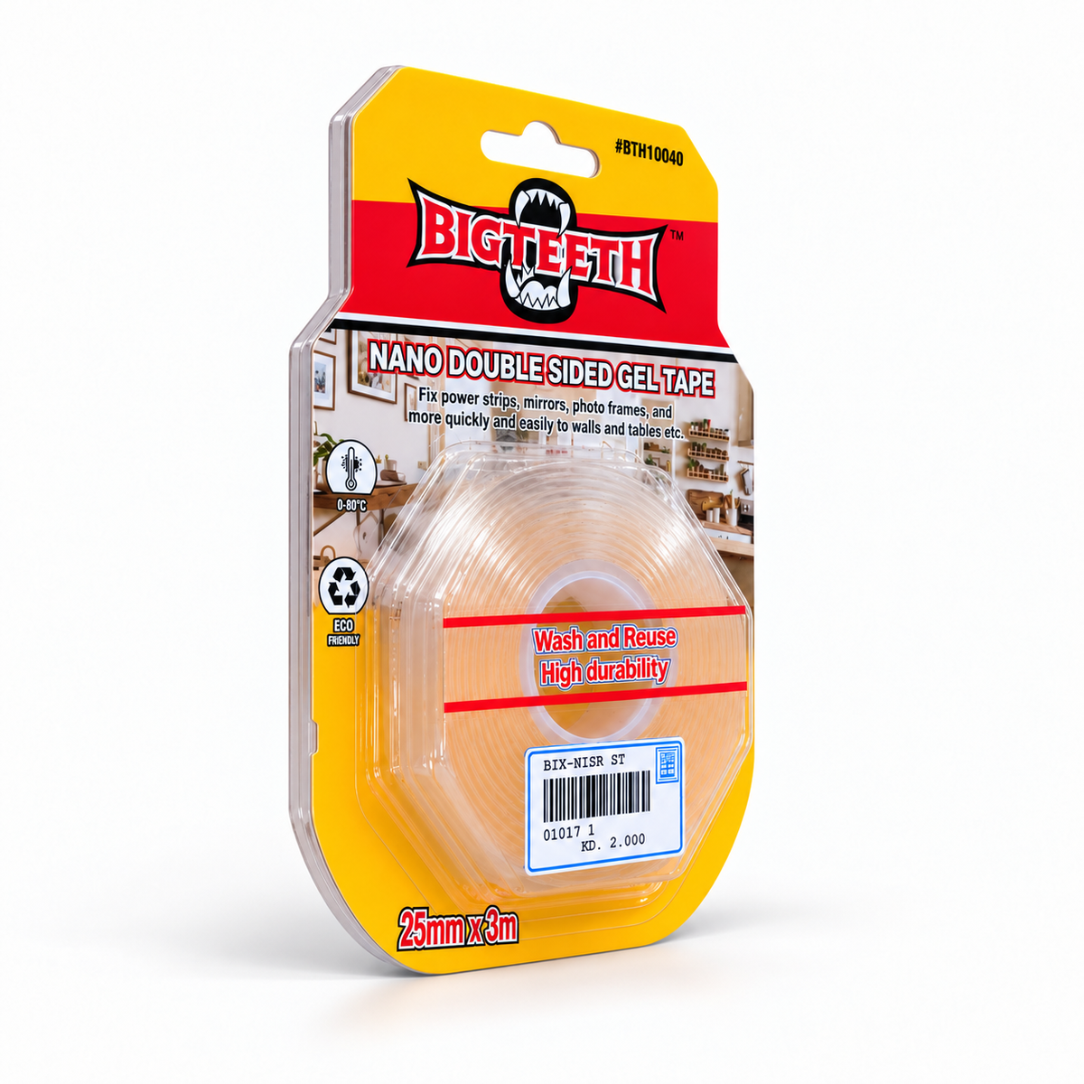 Double-Sided Nano Gel Tape