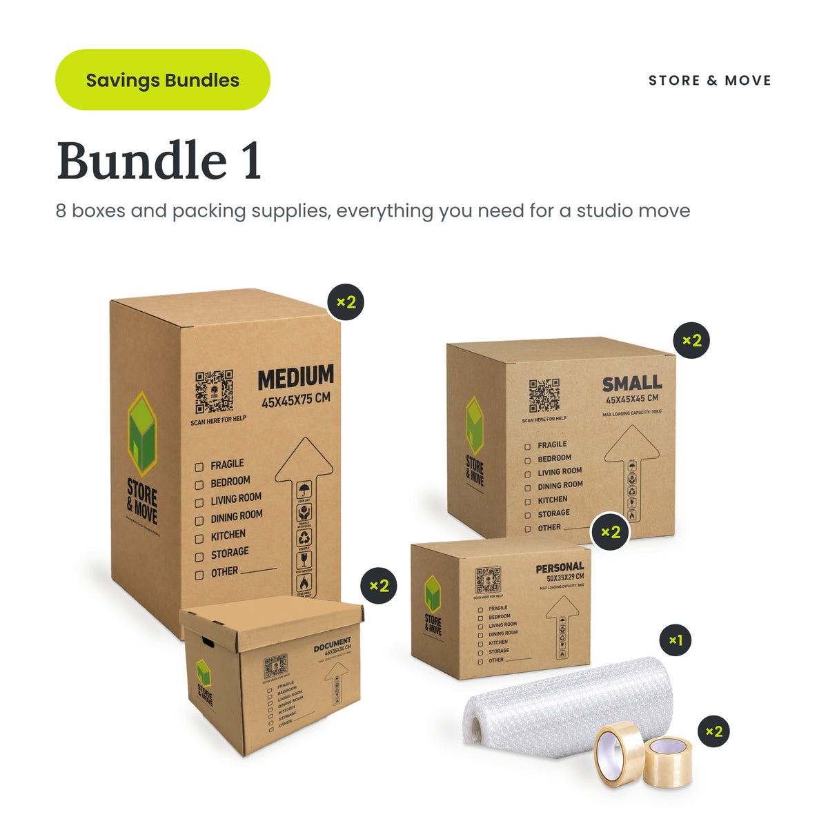 Bundle 1 – Studio: main image