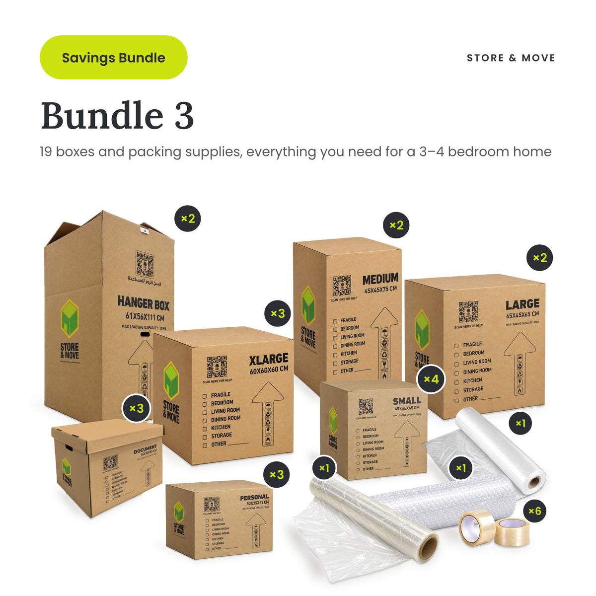 Bundle 3 – 3–4 Bedrooms: main image